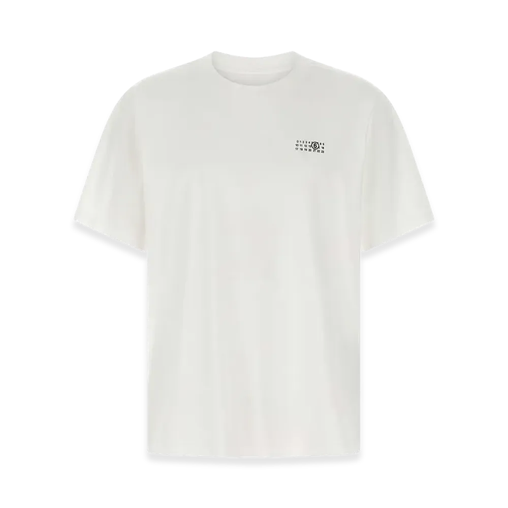 MM6 Maison Margiela Printed T-Shirt "White/Black"