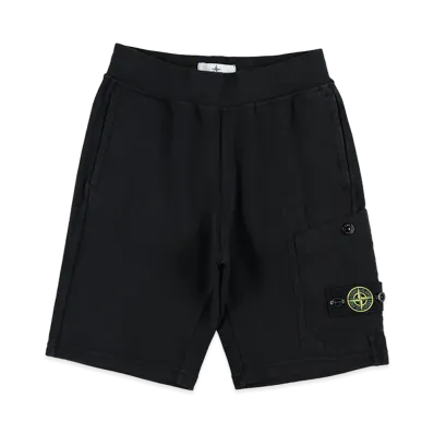 Stone Island Kids Shorts "Black"