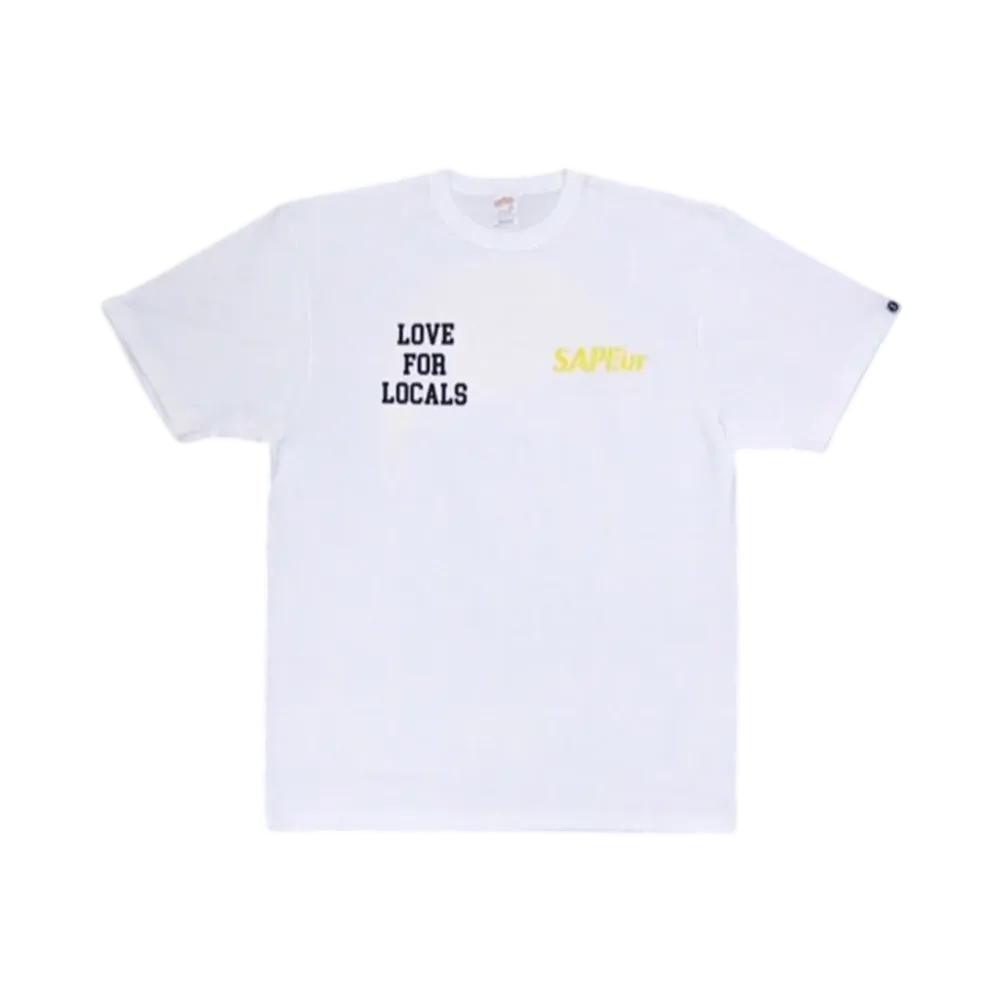SAPEur Love For Locals Tokyo Tee "White"