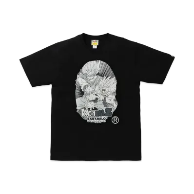 A BATHING APE / Dragon Ball Z Big Ape Head Tee "Black"