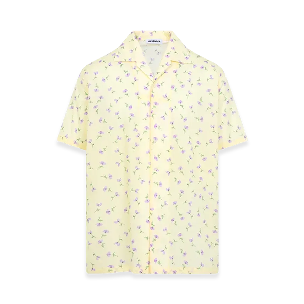 Jil Sander Cotton Shirt "Yellow"