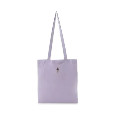 GELATO PIQUE One Point Embroidery Tote Bag "Lavender"