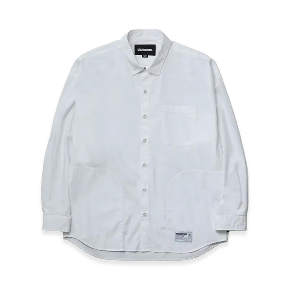 NEIGHBORHOOD Over Shirt LS "White"