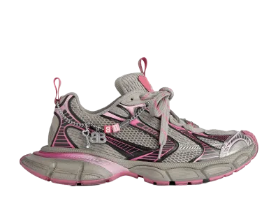 BALENCIAGA Women's 3XL Gradient Sneaker With Charms "Grey/Pink"