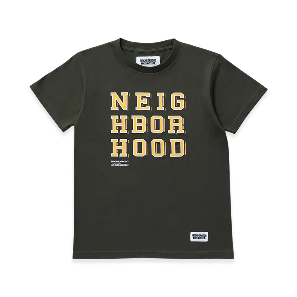 NEIGHBORHOOD One Third Kids OT. Tee SS-10 "Olive Drab"