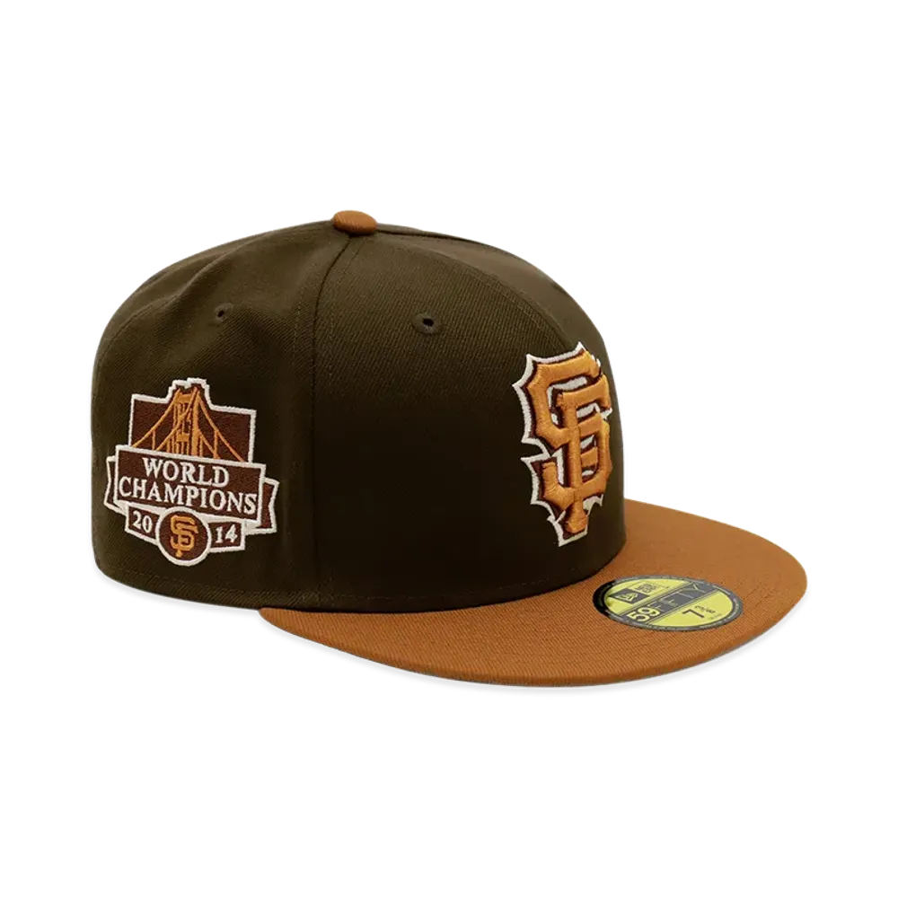 NEW ERA x THE CAP 59Fifty Timberveil San Francisco Giants "Walnut"