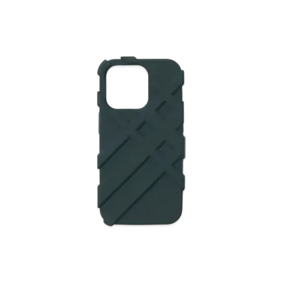 Burberry Check iPhone 15 Pro Case "Vine"