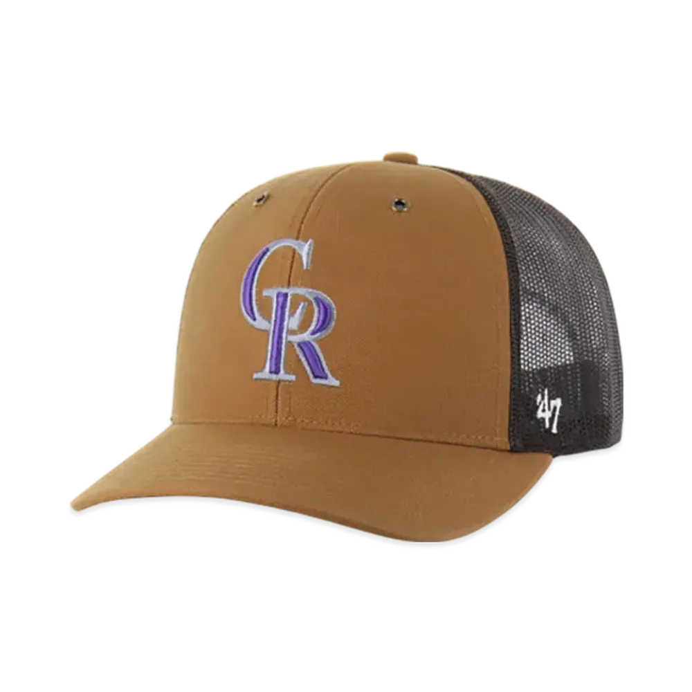 47 x Carhartt Colorado Rockies Trucker "Brown"