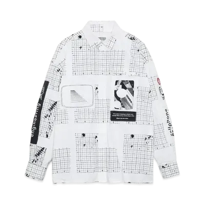 Cav Empt (C.E) CELLPHONE ENGINEERING SHIRT "White"