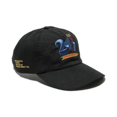 FreshService Five Panel Cap All Day All Night "Black"