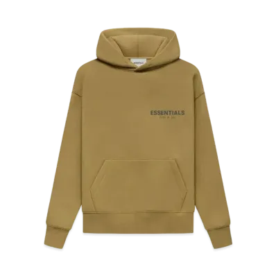 FEAR OF GOD ESSENTIALS KIDS PULLOVER HOODIE "Amber"