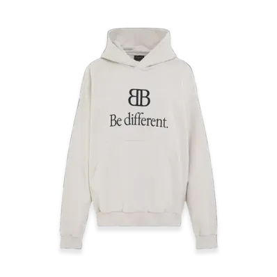 BALENCIAGA Be Different Hoodie "Ivory"