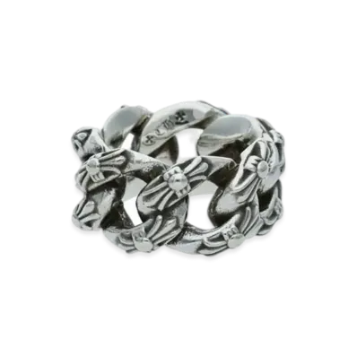 Chrome Hearts Large Extra Fancy Ring "Silver"