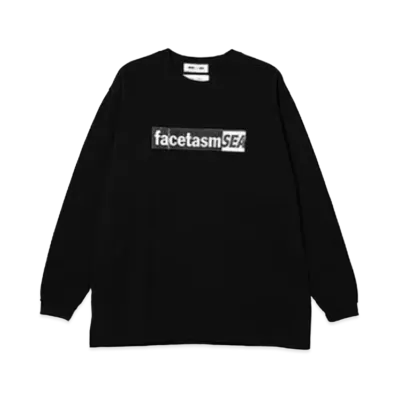 WIND AND SEA x FACETASM L/S Tee "Black"