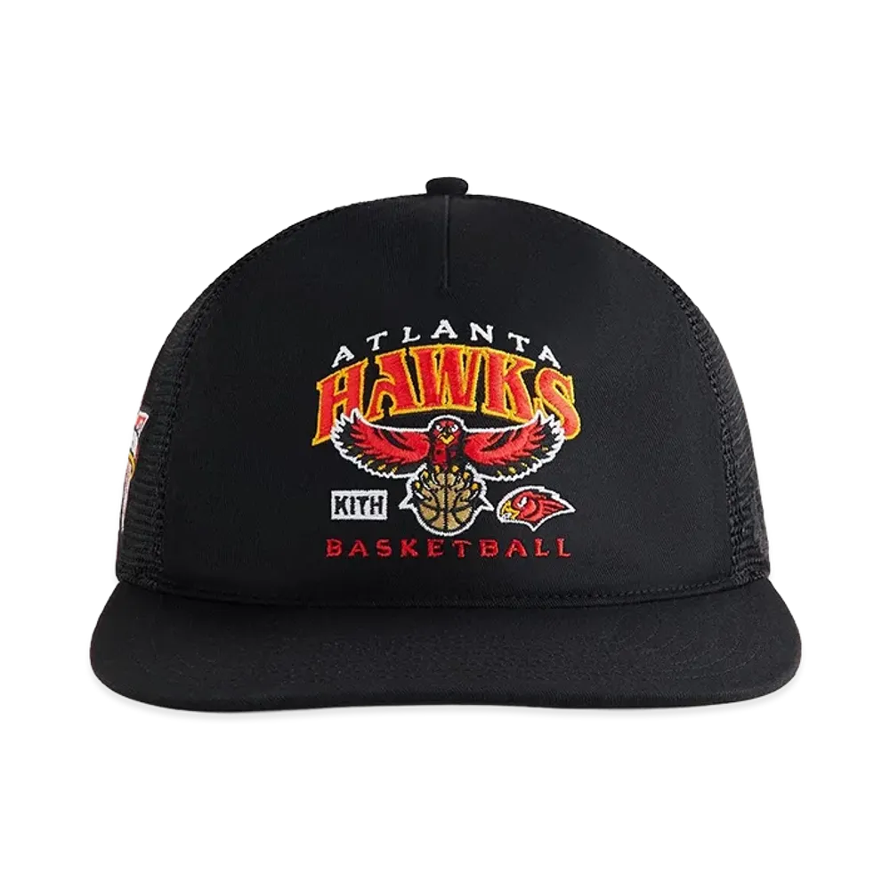 Kith x '47 x NBA All-Star Atlanta Hawks Trucker Hat "Black"