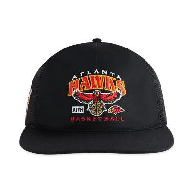 Kith x '47 x NBA All-Star Atlanta Hawks Trucker Hat "Black"