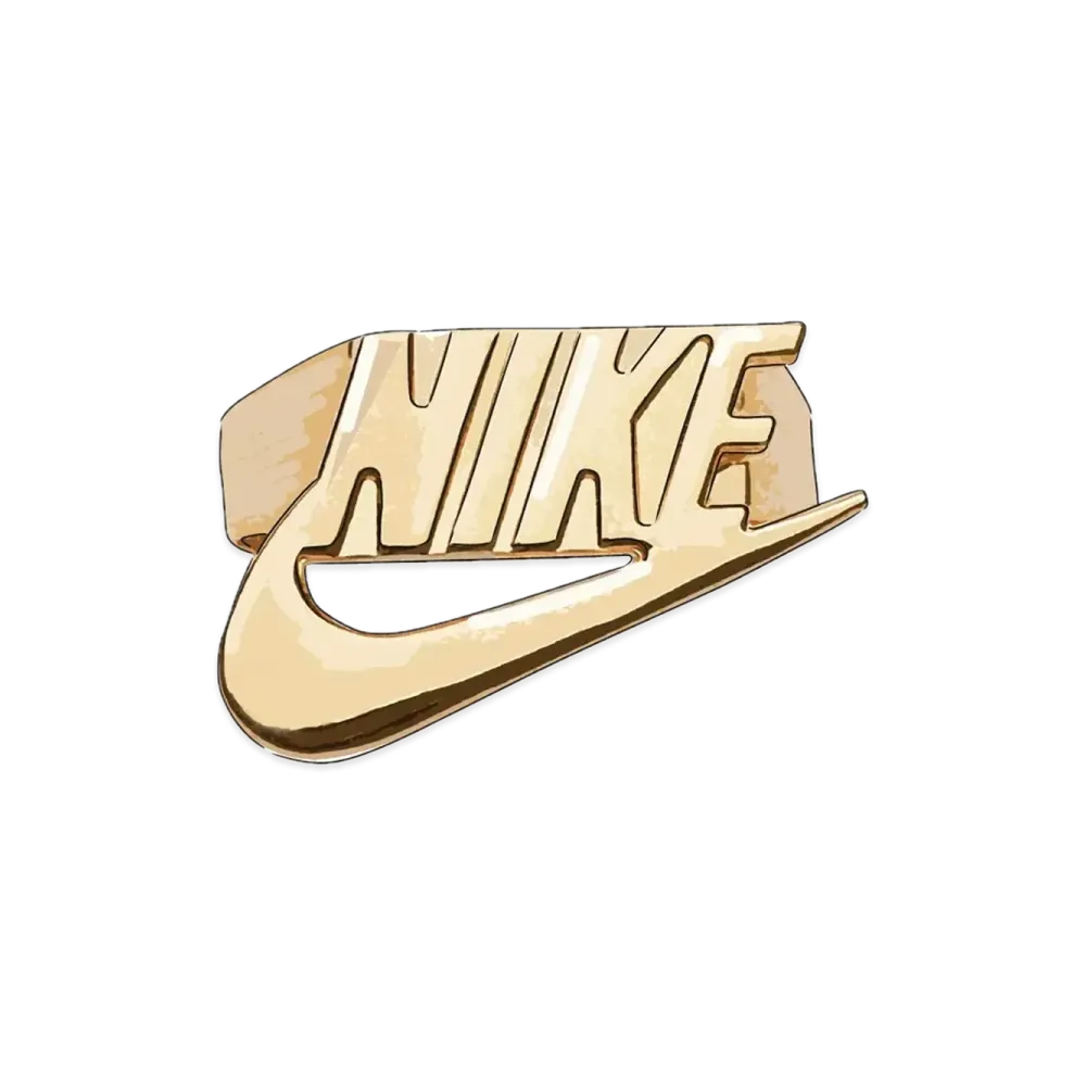 Supreme x Nike 14K Gold Ring "Gold"