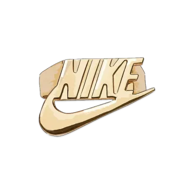Supreme x Nike 14K Gold Ring "Gold"