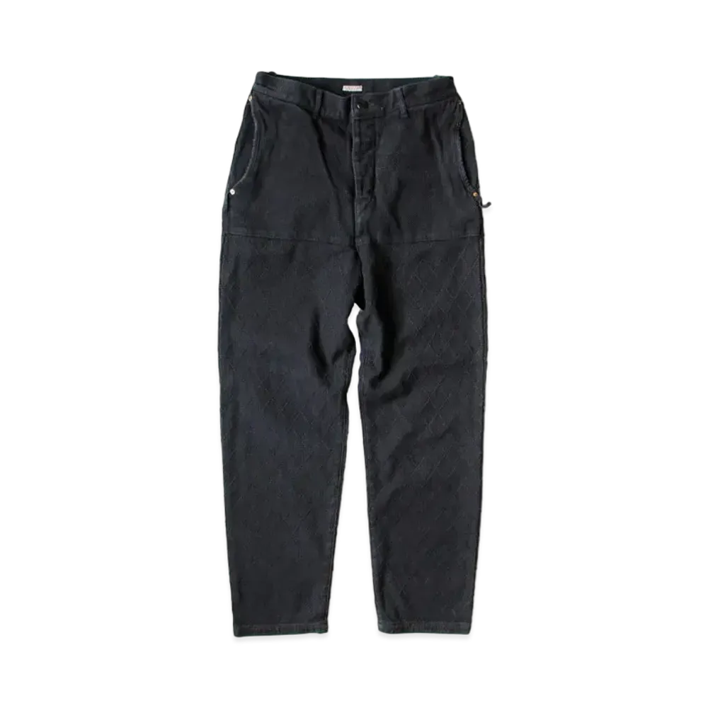KAPITAL DIRECTIONS CAMBUS CAMBER PANTS "Black"