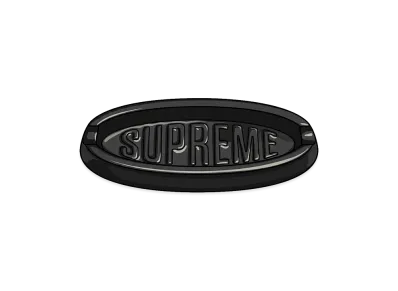 Supreme Oval Tray "Black"