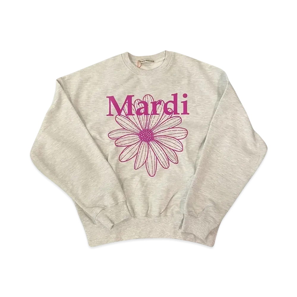 Mardi Mercredi Sweatshirt Flowermardi "Heather Violet"