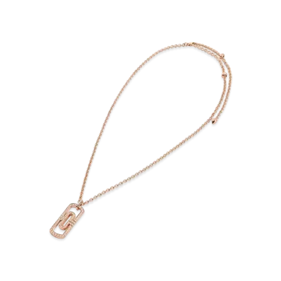 BVLGARI Parentesi Necklace Diamond "Pink Gold"