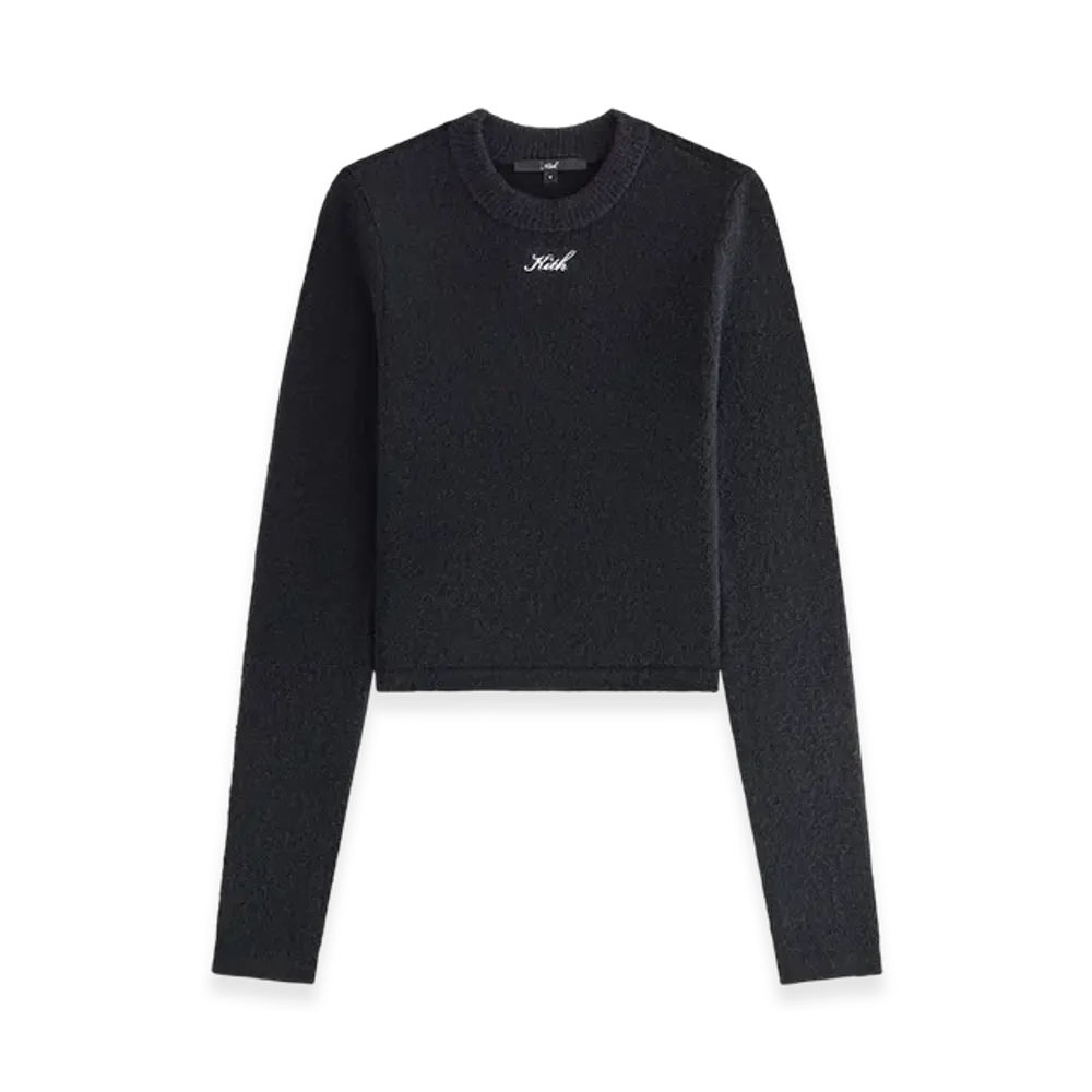 Kith Women's Mulberry Sweater Long Sleeve "Black"