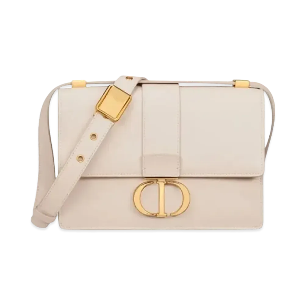 Dior Small 30 Montaigne Bag Calfskin "Dusty Ivory"