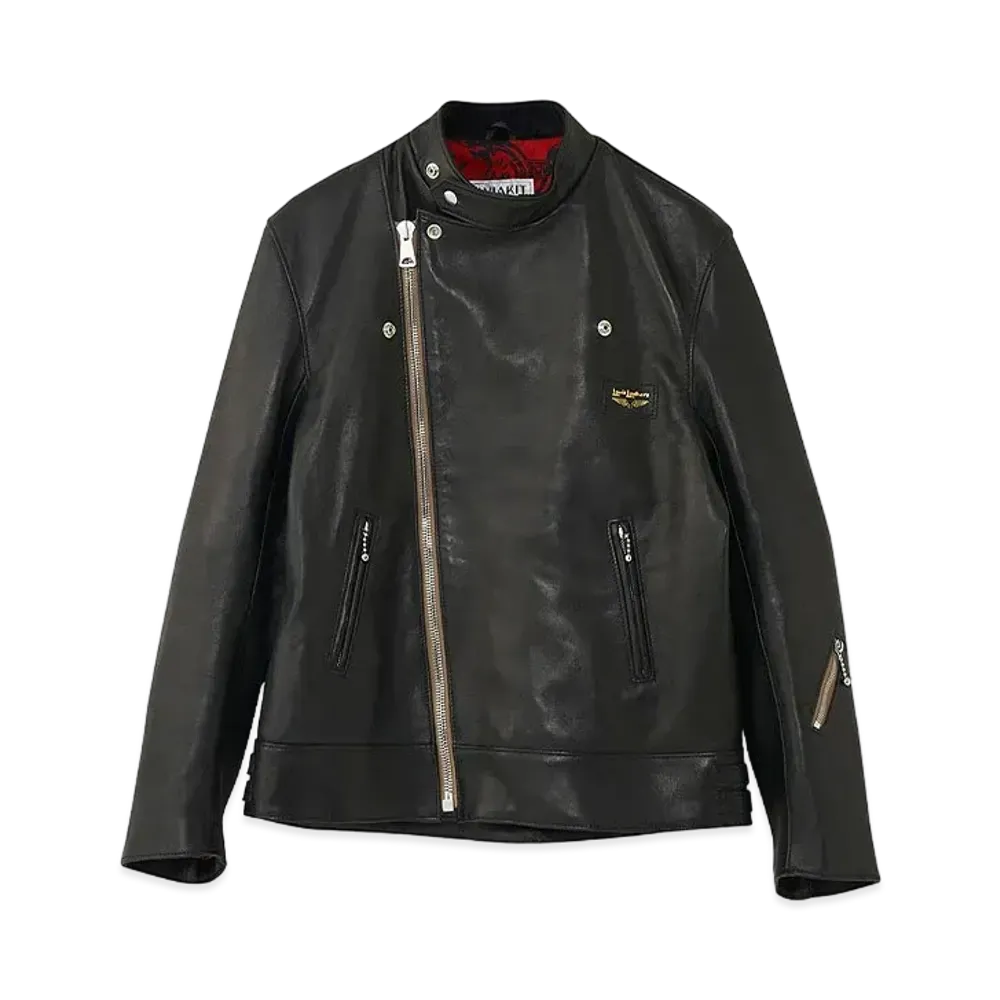 HYSTERIC GLAMOUR x Lewis Leathers Men's Super Monza "Black"