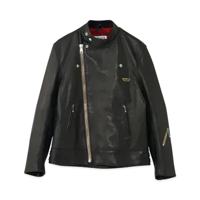 HYSTERIC GLAMOUR x Lewis Leathers Men's Super Monza "Black"