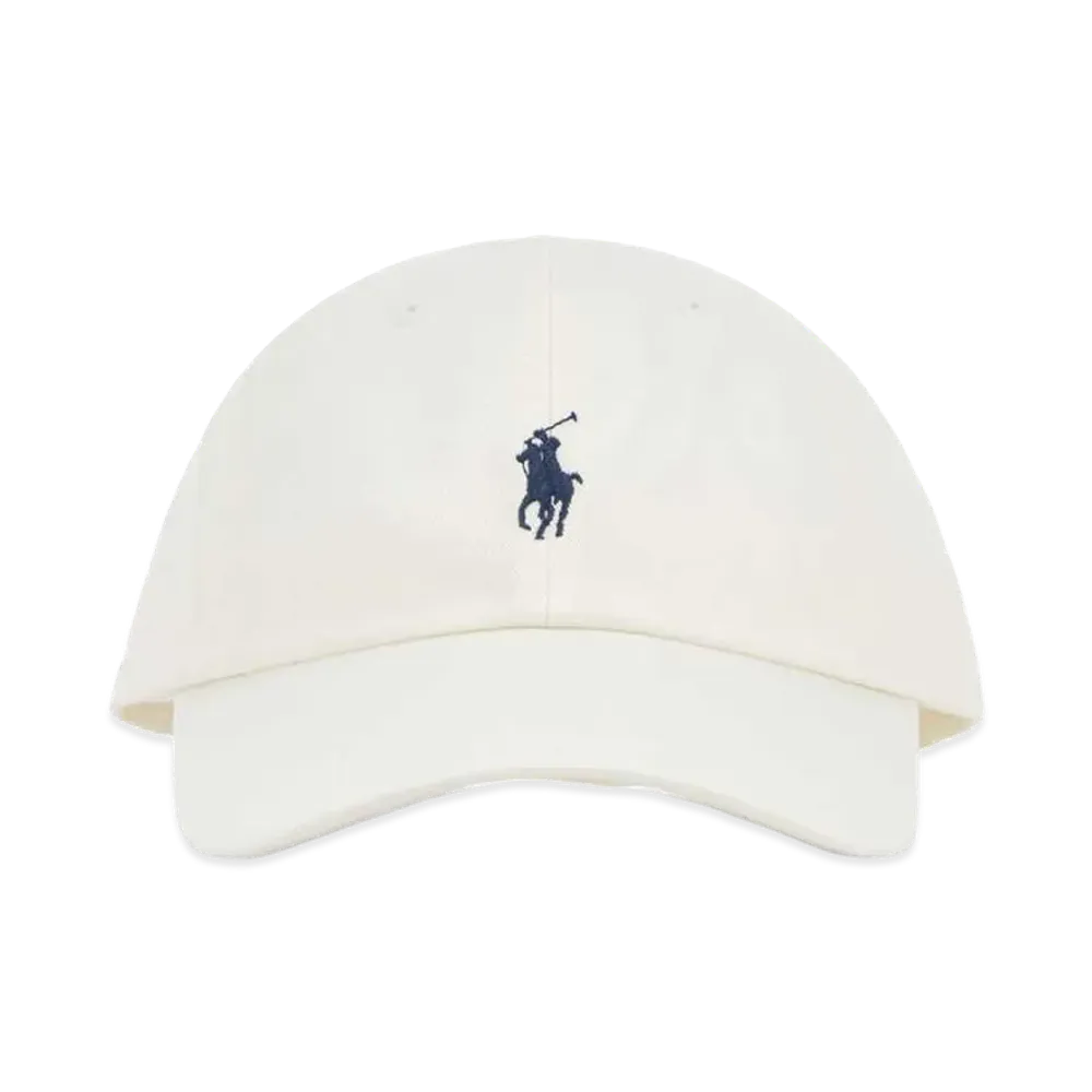 Polo Ralph Lauren Cotton Baseball Cap "White"