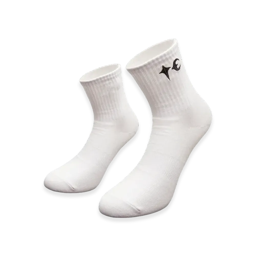 THUG CLUB TC Embroidered Socks "White"