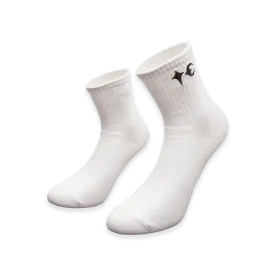 THUG CLUB TC Embroidered Socks "White"