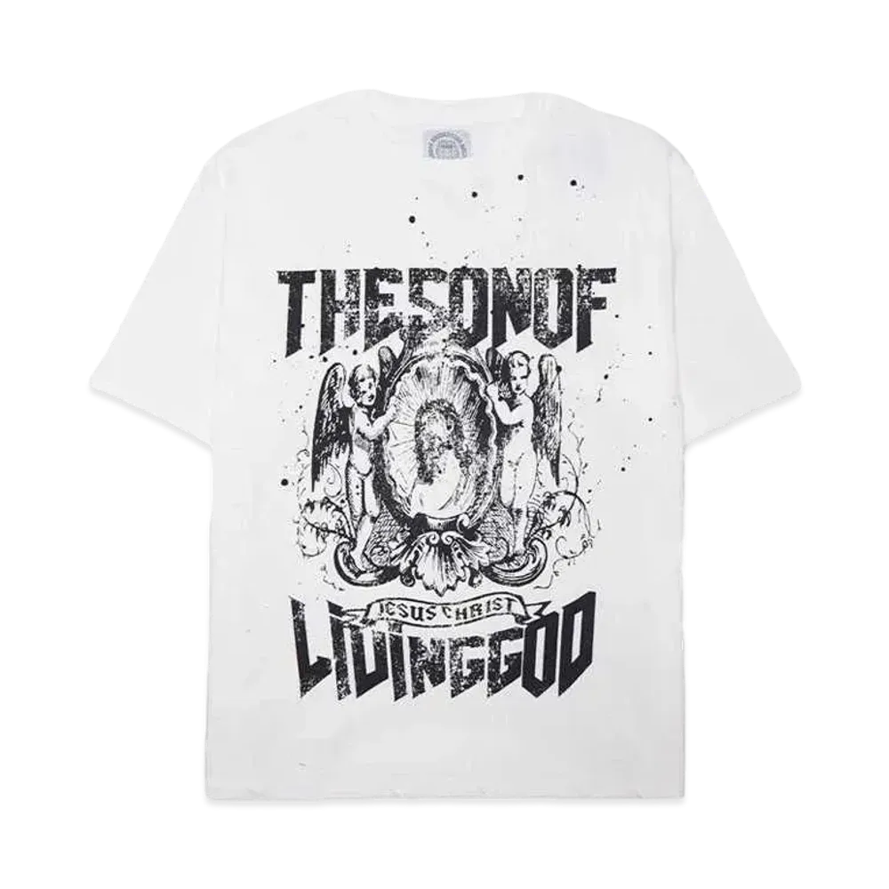 SOMEIT S.O.G Vintage Tee "WHITE"