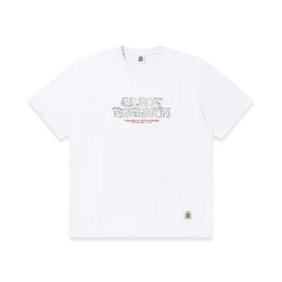 BlackEyePatch Tribal Blade Logo Tee "White"