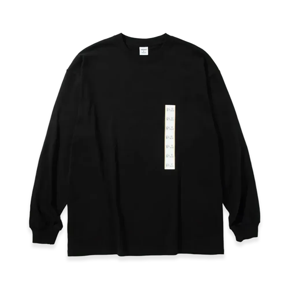 MIN-NANO x SEPA BATH x DSMG Shinpin LS Tee "Black"