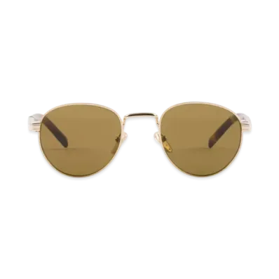 PRADA Sunglasses with The Iconic Metal Plaque "Light Green"