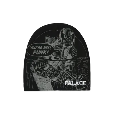 PALACE Judge Dredd Nein Cuff Beanie "Black"