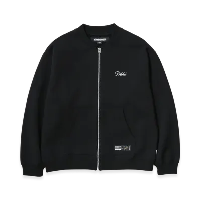 NEIGHBORHOOD Plain Sweat Zip Jacket LS "Black"