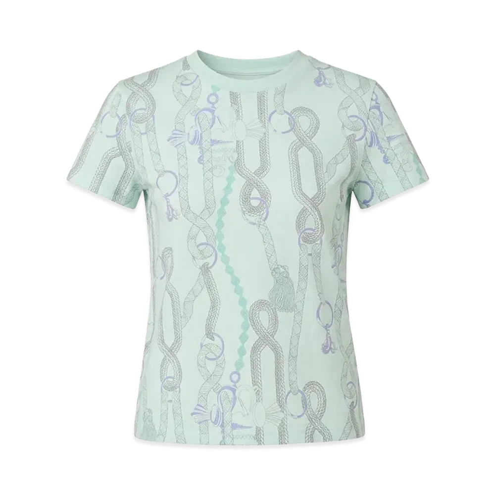 Hermes Palefroi Remix T-Shirt "Vert Embrun"