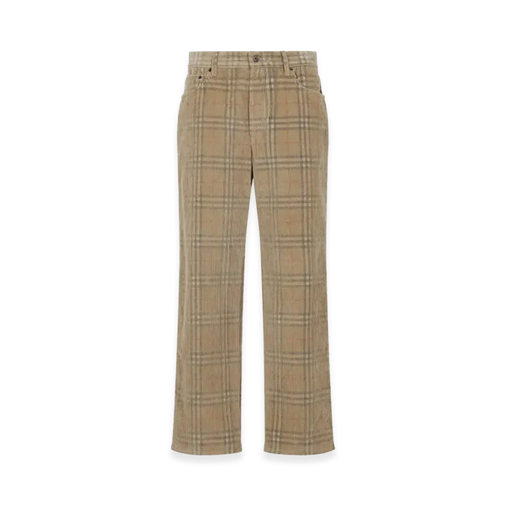 Burberry Fred Check Pants "Checked"
