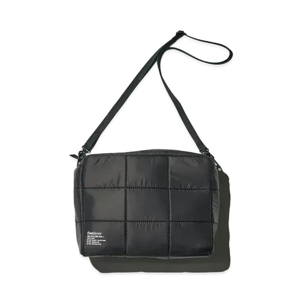 FreshService Quilted Cube Bag_L "Black"