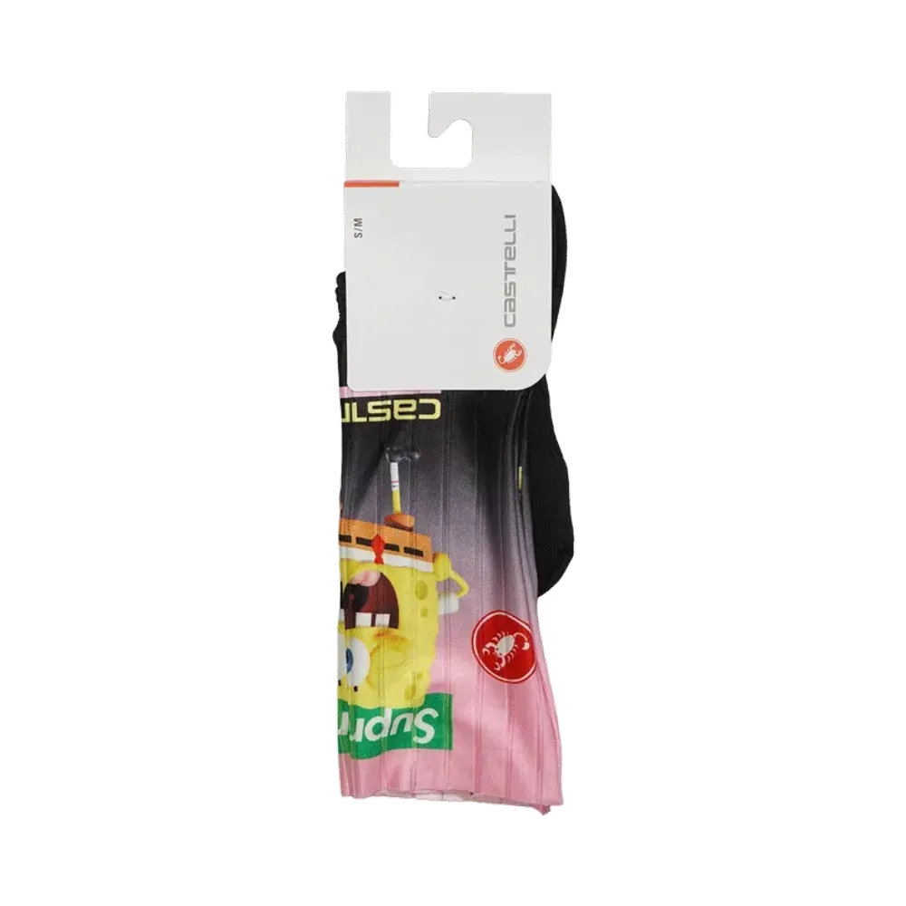 Supreme x SpongeBob SquarePants Castelli Cycling Sock (1 Pack) "Black"