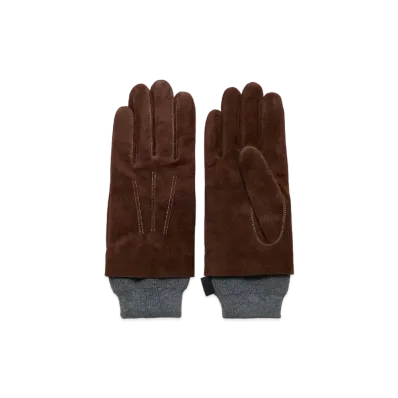 UNDERCOVER Suede Gloves "Brown"