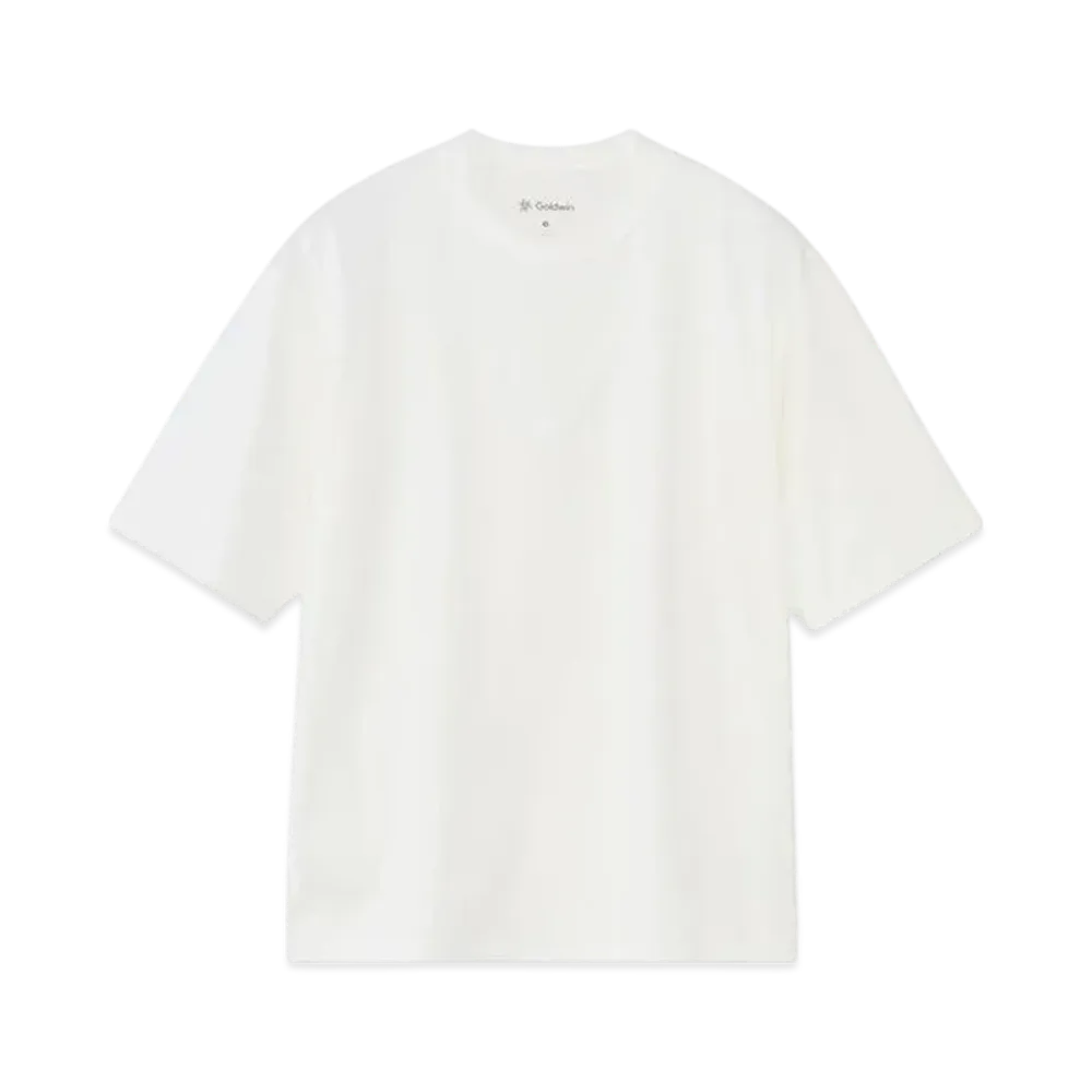 Goldwin Re-Optimum Plating Jersey Oversized T-Shirt (C3 Fit/Unisex) "White"