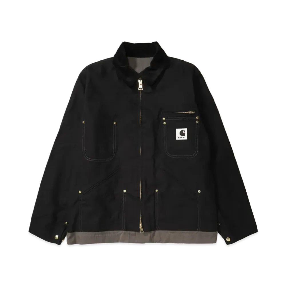 Carhartt WIP × sacai Reversible Duck Jacket "Black"