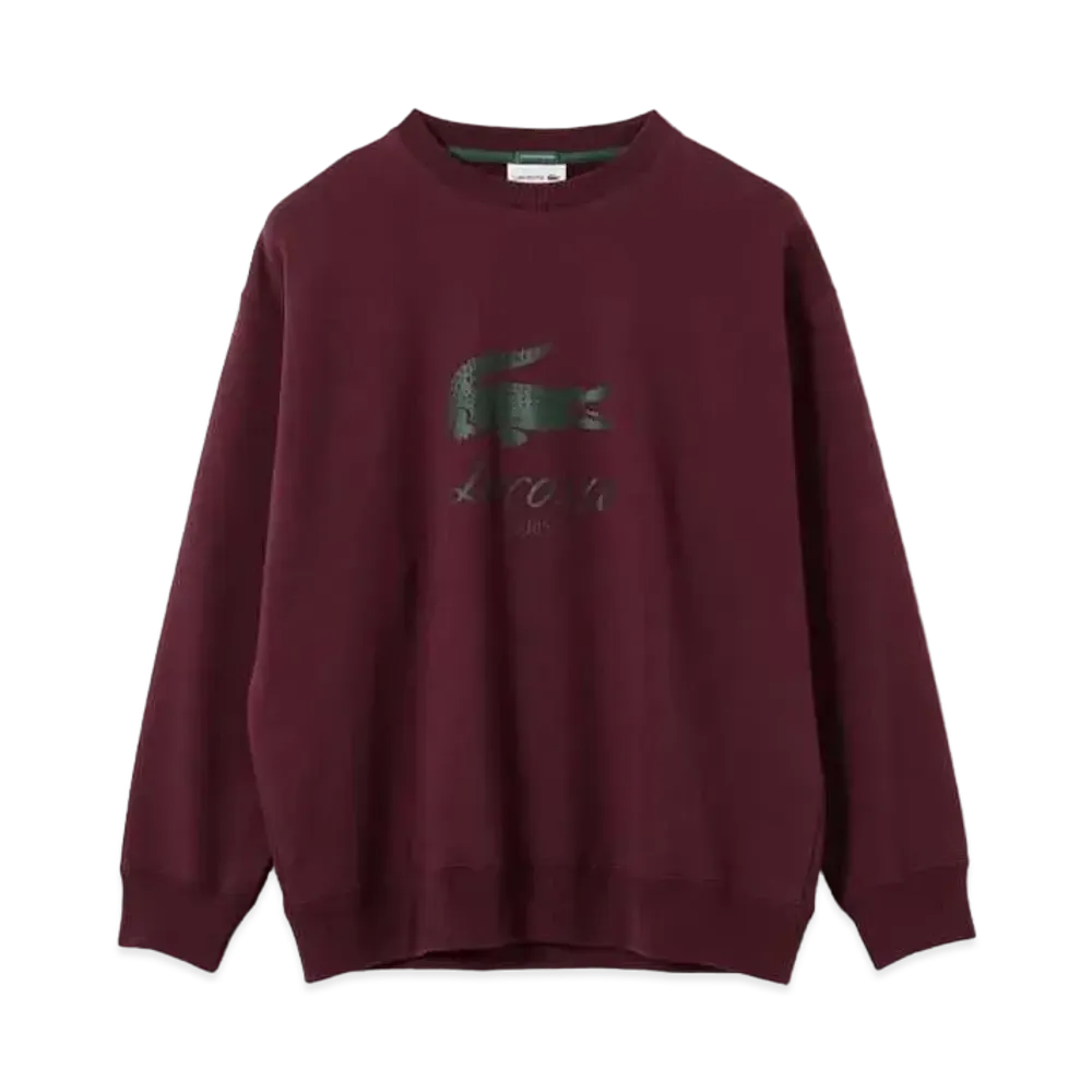 BEAMS LACOSTE for BEAMS / Custom Logo Sweatshirt "BZD Express So"