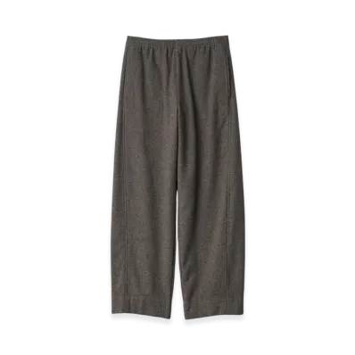 ssstein Wool/Cashmere Fleece Easy Twist Trousers "Grey Brown"