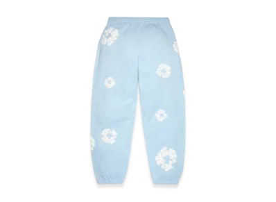 DENIM TEARS Cotton Wreath Sweatpants "Powder Blue"