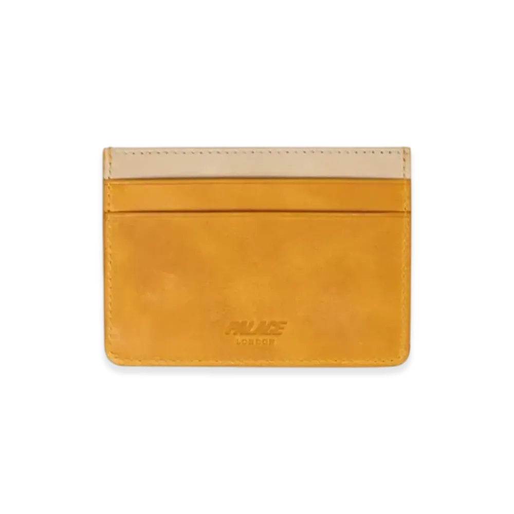 PALACE Leather Cardholder "Yellow"